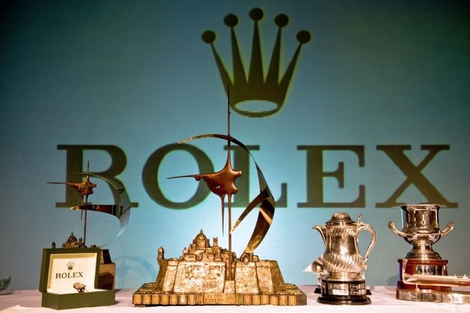 Prizegiving ceremony at La Valette Hall, Mediterranean Conference ©  Rolex/ Kurt Arrigo http://www.regattanews.com